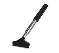 DCYQAIN Retractable Car Side Mirror Squeegee, 2.56 Inch Soft Rubber Wing Mirror Wiper Cleaner, Scratch Free Streak Free Mini Squeegee for Rainy Foggy Weather, Car Windows Windshield