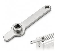 DCYQAIN Universal 5mm Radiator Bleed Key, Premium Stainless Steel Heater Vent Key, Extended Handle for Easy Bleeding, Boost Heating Efficiency & Cut Energy Costs