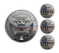 DD-214 Veteran Pride Challenge Coin, Military Alumni Honor Commemorative Coin, Collectible Tribute Gift for All Branches of Service Veterans (3pcs)
