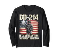 DD-214 Veteran Thing You Wouldn't Understand Military Long Sleeve T-Shirt