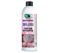 DD 70% Isopropyl Rubbing Alcohol First Aid Antiseptic, Disinfectant, Cleanser for Household, Hospitals, Office, Remove Stains, Grease & Paint, Cleans (250ml Cap)