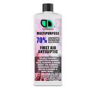 DD 70% Isopropyl Rubbing Alcohol First Aid Antiseptic, Disinfectant, Cleanser for Household, Hospitals, Office, Remove Stains, Grease & Paint, Cleans (50ml Cap)