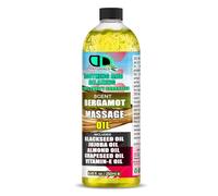 DD Bergamot Massage Oils for Massage Therapy for Sweet Nights - Natural Aromatherapy Massage Oil for Men & Women Relaxation - Crafted with Black Seed, Jojoba, Almond, Grapeseed, & Vitamin E (250ml)