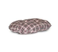 Danish Design Classic Cream Check Super Soft Durable Cotton Dog/Puppy Quilted Mattress 35 Inch 89 cm