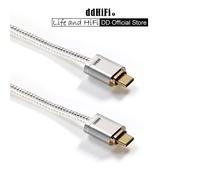 DD ddHiFi TC09S USB C Male to USB C Male OTG Data Cable, for Connecting Your Type C Devices (Phone or Computer) with DAC & Amplifier, 10cm Length