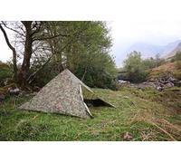 DD Hammocks - DD Pyramid Tent - MC: Waterproof Camouflage Tent 1/2 Person, for Hiking Backpacking and Stealth Camping Adventures