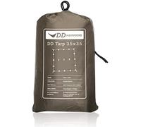DD Hammocks - DD Tarp 3.5 x 3.5 - Coyote Brown - Fully Waterproof Lightweight T