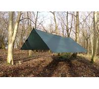 DD Hammocks - DD Tarp 3.5 x 3.5 - Olive Green - Fully Waterproof Lightweight Tarp Shelter For Outdoor Hammock Camping And Bushcraft