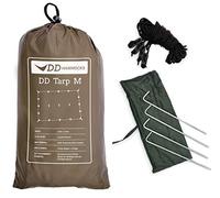 DD Hammocks - DD Tarp M - 3.5m x 2.4m Weatherproof Rectangular Tarpaulin Hiking Equipment For Hammock Camps And Tarptents