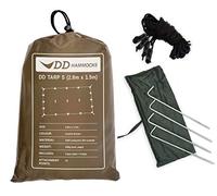 DD Hammocks - DD Tarp S - Compact Waterproof Tarpaulin 2.8m x 1.5m For Outdoor Camping And Bivi Bag Shelter