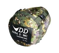 DD Hammocks - Jura 2 Sleeping Bag MC XL Size: Extra Large 3-4 Season Camouflage Sleeping Bag with Waterproof Footbox for Winter Hammock Camping