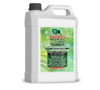 DD Organic Neem Oil A Natural Garden Bug Spray for Plants & Horses.- Insect Repellent & Bug Repellent for House, Skin Care, Hair Growht (5 Litre)