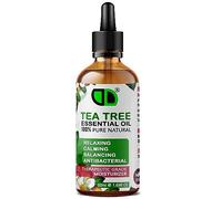 DD Pure Tea Tree Essential Oil | for Skin, Nail Fungus, Face, Hair, Acne, Piercings, Head Lice | Diffuser Oil for Home, Candle & Soap Making | Vegan & UK Made (50ML Dropper)
