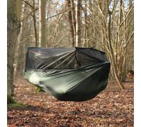 DD Hammocks SuperLight Frontline Hammock - Insect Proof Hammock For Ultralight Backpacking And Camping Olive Green