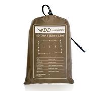 DD Hammocks - DD Tarp S - Compact Waterproof Tarpaulin 2.8m x 1.5m For Outdoor Camping And Bivi Bag Shelter