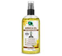 DD Teck 100% Natural Arnica Massage Oil -Pain Relief for Muscles & Joints - Soothes Stiffness, Relieves Stress and Tension & Improves Circulation & Skin Health (50ml Spray)