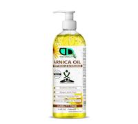 DD Teck 100% Natural Arnica Massage Oil -Pain Relief for Muscles & Joints - Soothes Stiffness, Relieves Stress and Tension & Improves Circulation & Skin Health (500ml Pump)