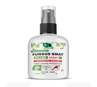 DD Teck 100% Natural Fungus Gnat Killer Spray, Garden & House Plant Bug Killer, Organic Effective, Fast Acting Insect Control, Ideal for Flowers, Vegetables & Shrubs, Indoor & Outdoor Use (30ml Spray)