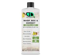 DD Teck 100% Natural Wasp, Bee & Hornet Repellent - Plant-Based Insect Deterrent - Non-Toxic, Safe, Easy to Use, Nest Prevention, Residual Action for Outdoor & Indoor Use (50ml)