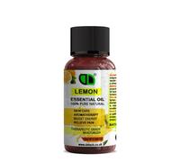 DD Teck 10ML Dropper | DD 100% Pure Natural Lemon Essential Oil | Perfect for Aromatherapy, Diffusers | Great for Skin | Antimicrobial | Uplifting and Energizing