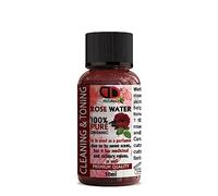 DD TECK 10ml | Pure Natural Organic Rose Water Face Astringents, Beauty, Skin, Face Tonner Restores Skin Ph Balance, Suitable for All Skin Types 100% Vegan (10ml Cap)