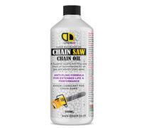 DD Teck 500ml | Chainsaw Chain & Bar Oil For All Makes & Models, Premium Lubricant, Anti Rust Chainsaw Chain Oil, Non Toxic Lubricating Bio Mineral Oil (500ml)