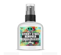 DD Teck Adhesive Remover - Strong Sticky Stuff, Glue and Sticker Remover for Labels, Tape Residue and Gum on Glass, Plastic, Wood, Metal, Car Windows and Household Surfaces (30ml Spray)