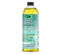 DD Teck Arthritis & Joint Relief Massage Oil Deep Tissue Blend with Sweet Almond Oil Frankincense Lavender Ginger for Muscle Pain Relaxation Therapy All Skin Types (250ml)