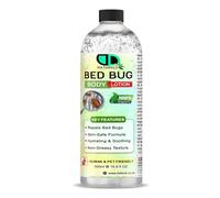 DD Teck Bed Bug Repellent Body Lotion Essential Oil Blend - Anti Bite Protection Hydrating Skin Moisturiser, DEET Free Natural Formula for Travel Outdoor Use Adults Kids (500ml Cap)