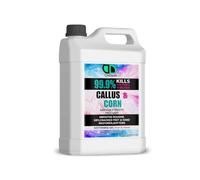 DD Teck Callus & Corn Remover Liquid - Maximum Strength Hard Skin Remover for Feet & Hands - Treats Calluses, Corns & Cracked Heels - Fast-Acting Softening Gel (2.5 Litre)