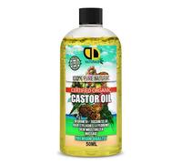DD TECK Castor Oil 50ml | 100% Pure & Natural Organic Castor Oil | Hair, Eyelashes, Eyebrows Growth, Body, Beard & nails Vegan and Cruelty Free (50ml)