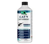 DD Teck Cat Deterrent for Home & Garden - Lemon Scented Natural Deterrent, Stops Scratching, Peeing, Digging & Entry, Safe for Cats & Kittens, Indoor & Outdoor Use (500ml)