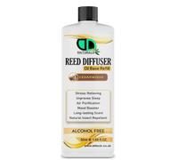 DD Teck Cedarwood Reed Diffuser Oil Base Refill - Natural Aromatherapy Essential Oil, Alcohol-Free Formula, Long-Lasting Home Fragrance for Bedroom, Living Room, Office & Wellness Spaces (50ml)