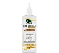 DD Teck Cedarwood Reed Diffuser Refill Oil - Eco-Friendly Alcohol-Free Essential Oil Blend, Long-Lasting Aromatherapy Fragrance with Warm Woody Scent for Home, Office & Spa Atmosphere (50ml Nozel)