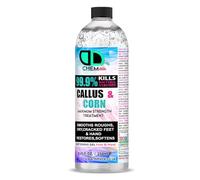DD Teck Corn & Callus Remover - Extra Strength Liquid for Corn Removers - Fast Acting Foot Corn Pain Relief - Softens Hard Skin, Heel Fissures & Dry Cracked Feet - Advanced Foot Care (250ml Cap)