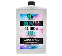 DD Teck Corn & Callus Remover Spray for Feet - Maximum Strength Hard Skin & Cracked Heel Treatment - Fast Acting Liquid Gel for Rough, Dry Skin (250ml Postel)