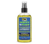 DD Teck Extra Strong Mosquito & Insect Repellent Oil for Body - 100% Natural Citronella & Eucalyptus Essential Oils, Skin Friendly, Non-Greasy Outdoor Protection (100ML Spray)