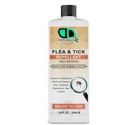 DD Teck Flea & Tick for Home, Dogs & Cats - Lick-Safe, Fast-Acting Flea Made with Essential Oils - Controls Fleas, Ticks, Lice & Mites - Safe for Pets, Humans & Indoor Household Use (50ml Cap)