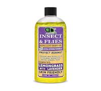 DD Teck Herbal Pest Deterrent Solution Plant Based Ingredients Lemongrass & Lavender Essential Oils Long Lasting Barrier Suitable Adults Children Family Friendly Non Greasy (100ml Cap)