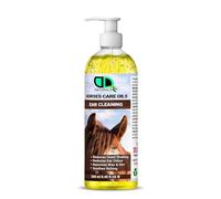 DD teck Horse Ear Cleaning Care Oil | Reduce Head Shaking & Ear Odour, Preventing Infections& Maintaining Hearing Health, Identifying Issues & Improving Communication (250ml Pump)