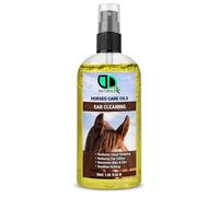 DD teck Horse Ear Cleaning Care Oil | Reduce Head Shaking & Ear Odour, Preventing Infections& Maintaining Hearing Health, Identifying Issues & Improving Communication (50ml Spray)
