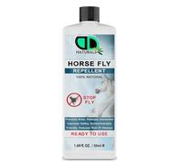 DD Teck Horse Fly Repellent with Citronella & Eucalyptus - 100% Natural DEET-Free Spray - Helps Prevent Bites, Reduce Distraction & Enhance Horse Comfort Multipurpose Use (50ML)