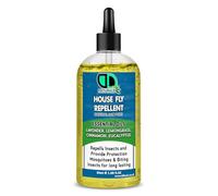 DD Teck House Fly Insect Repellent Essential Oil Spray | Lavender, Lemongrass, Cinnamon & Eucalyptus | Lemon Scented, High-Efficiency Pest Control |Pet Safe, Home & Garden Use (50ml Clear Dropper)
