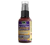 DD Teck Insect Repellent with Lemongrass & Lavender Essential Oil Repellent Against Chiggers (Red Bugs), Fleas, Cutworms, Mosquitos, Moths, Spiders and Ticks for Body Oil Deet Free (10ml Spray)