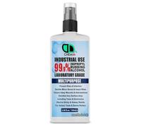 DD Teck Isopropyl Alcohol 99.9 Percent Pure IPA Lab Grade Rubbing Alcohol Cleaner for Electronics Phones Glass Windows Appliances Degreaser Solvent (100ml Spray)
