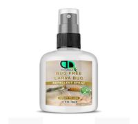 DD Teck Larva Bug Repellent with Natural Formula for Insects and Larvae, Gentle and Safe Bug Free Protection, Long Lasting Defense, Non Sticky, Pleasant Smell, Ready to Use UK (30ml Spray)