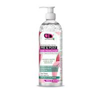 DD Teck Lightweight Tea Tree Pre Shave & Post Wax Oil Dermaplaning Comfort, Skin Hydration, Smooth Body Care, Razor Glide Support & Daily Conditioning Grooming Solution (500ml Pump)