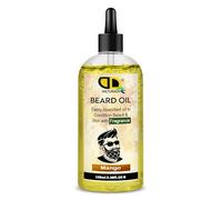 DD Teck Mango Beard Essential Oil - Ultimate Hydration & Growth Booster for Men - Softens, Strengthens & Tames Beard Hair - Tropical Mango Scent - All-Natural Formula (100ml Clear Dropper)