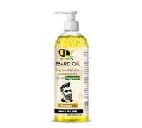 DD Teck Mango Beard Oil - Nutrient Rich Formula for Beard Wellness, Restores Moisture Balance, Boosts Shine, Supports Strong Growth, Perfect for Everyday Grooming Routine (250ml Pump)