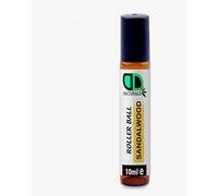 DD Teck Massage Roller Ball with Sandalwood Oil - 10ml | for Skin Issue, Hair Growth Aromatherapy | Use on Skin, Temples, Pulse Points, Wrists, Neck